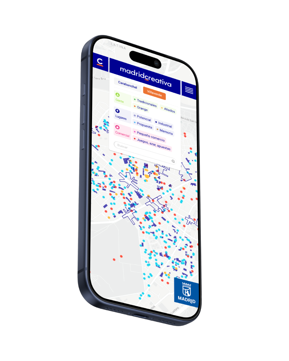 mocukup madrid creativa iphone